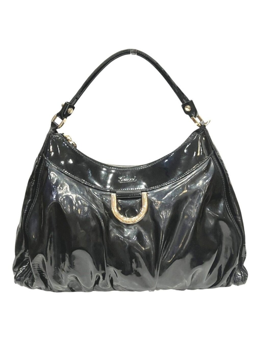 Gucci Abbey Shoulder Bag Enamel - Picture 1 of 9